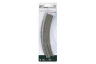 N Double Concrete Slab Curve Track R414/384-45 Degree