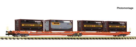 Doppeltwg.T3000e Wascosa + Bertschi Tankcontainer