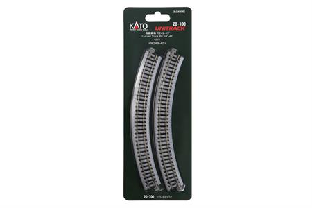 N R249-45 CURVED TR. 4EA (9 3/4-45d)