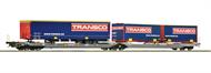 Doppeltwg. T3000e Hupac+Transco Trailer + WB