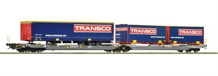 Doppeltwg. T3000e Hupac+Transco Trailer + WB