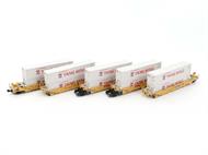 N MAXI-I TTX New Logo 5-Unit Set #759364 w/ Yang Ming Containers