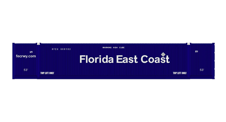 N 53\' Intermodal Container 2-Pack - Florida East Coast