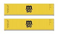 N 40' Intermodal Container 2-Pack - Mediterranean Ship