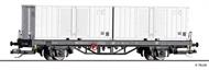 Containertragwagen Post der Deutschen Post