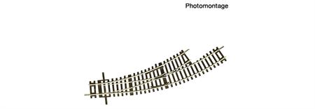 Bogenweiche links BWl2/3