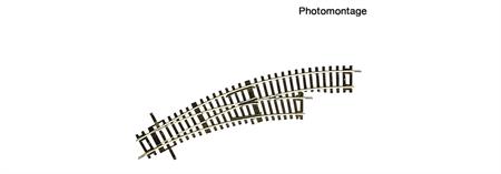Bogenweiche rechts BWr2/3