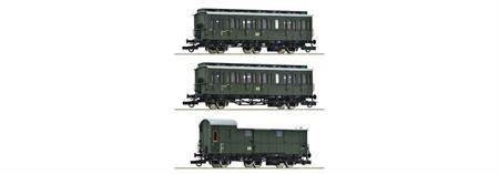 3er Set Nebenbahnzug DR #1