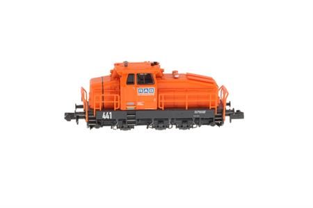 Rangierdiesellok DHG 500 C "RAG", orange, DCC