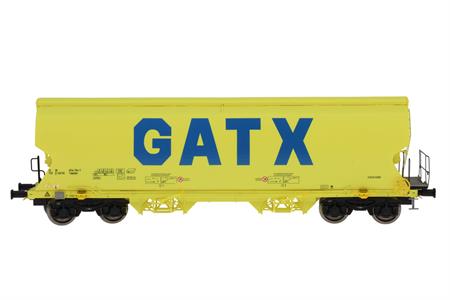 Getreidewagen Tagnpps 95m³ "GATX", neongrün