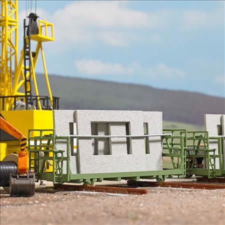 Gestell m. Wohnungsbauplatten