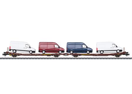 Flachwagen-Set DB AG