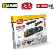 AMMO RAIL CENTER SOLUTION BOX MINI 03 - British Trains. All Weathering Products