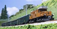 RhB Ge6/6-I Crocodile & 4 Passenger Cars - Analogue