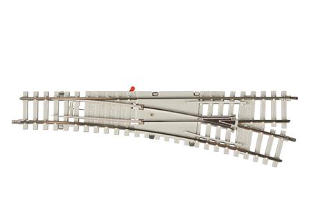 Handweiche links 15° Beton.