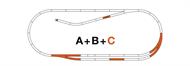 ROCO LINE Gleisset C