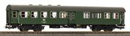 Umbauwagen 2. Kl. mit Gepäckabteil BD4yg DB IV