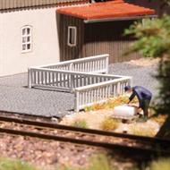 M-Set: Geländer/Zaun H0