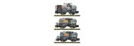 3er Set Kesselwagen DR Minol