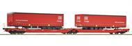 Doppeltaschenwagen T3000e DB AG +Cargo
