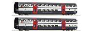 2er Set 2. Kl. Doppelstockwagen IC2000 #1