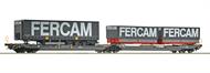 Doppeltaschenwagen T3000e Hupac+Fercam