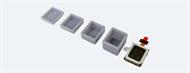 Lautsprecher 10mm x 12mm x 3.5mm, rechteckig, 6 Ohm, mit Schallkapselset