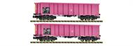 2er Set offene Güterwagen Eanos SBB