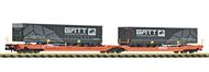 Doppeltaschenwagen T3000e Wacosa+Gatt