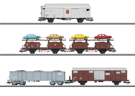 Güterwagen-Set z.Rangier-Krok